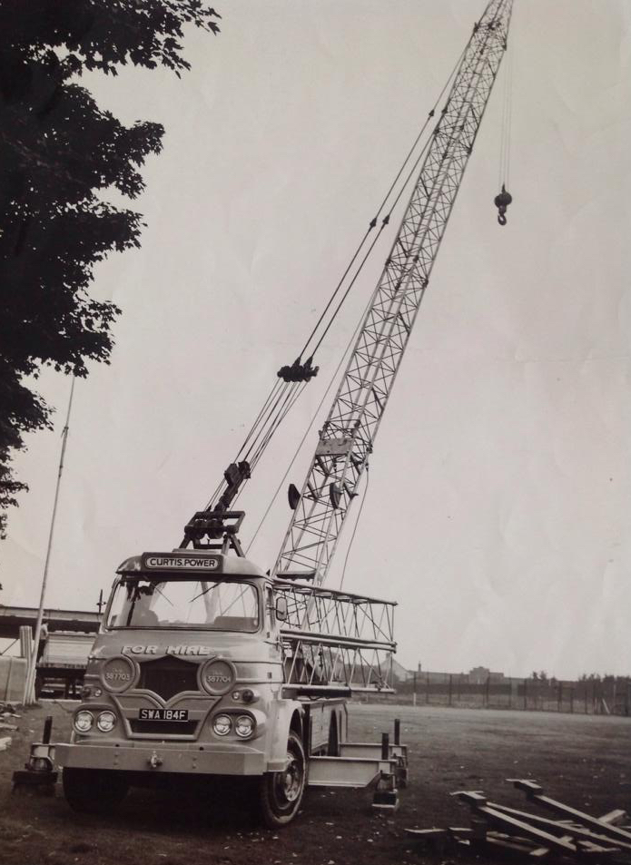 Old Curtis Power crane